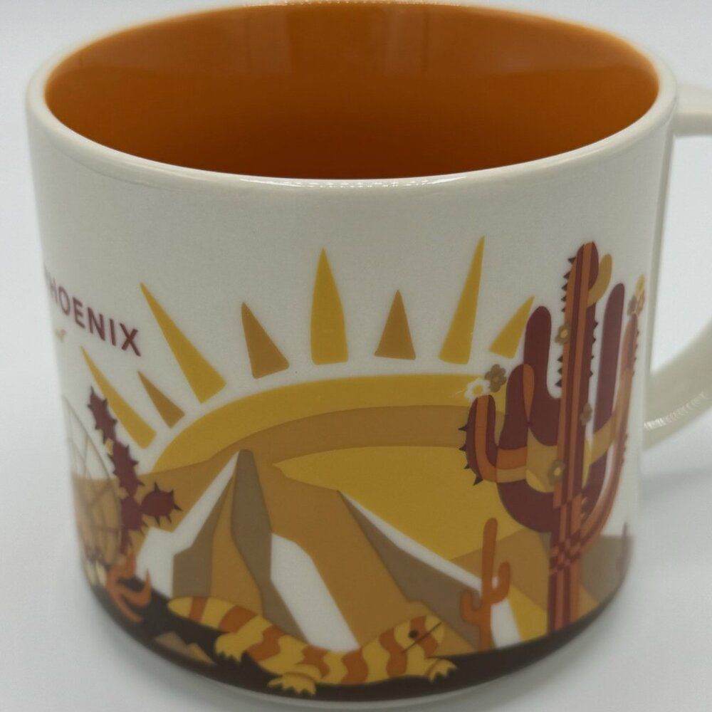Starbucks Phoenix AZ You Are Here Series Collection 14oz Coffee Tea Mug Cup NEW